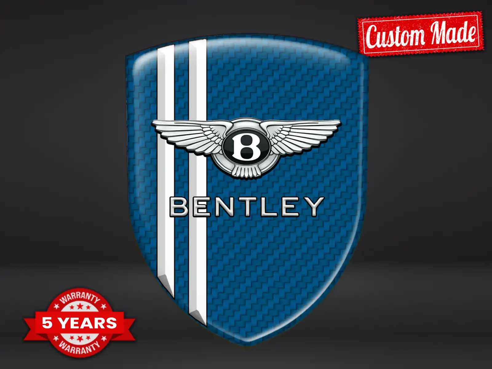 Bentley Pegatinas Auto Adhesivas Resistentes Universal